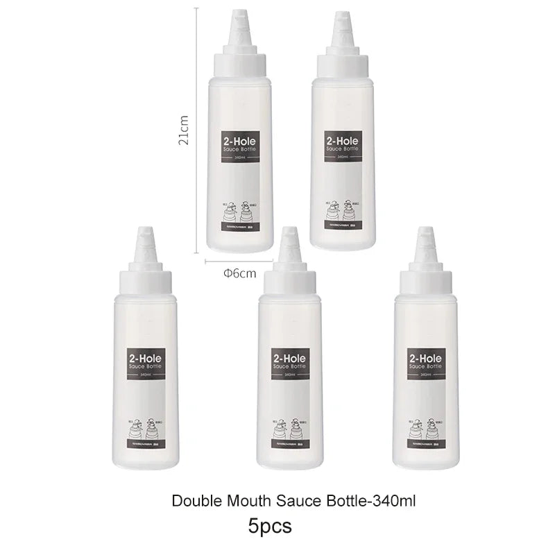 Sauce Condiment Squeeze Bottles