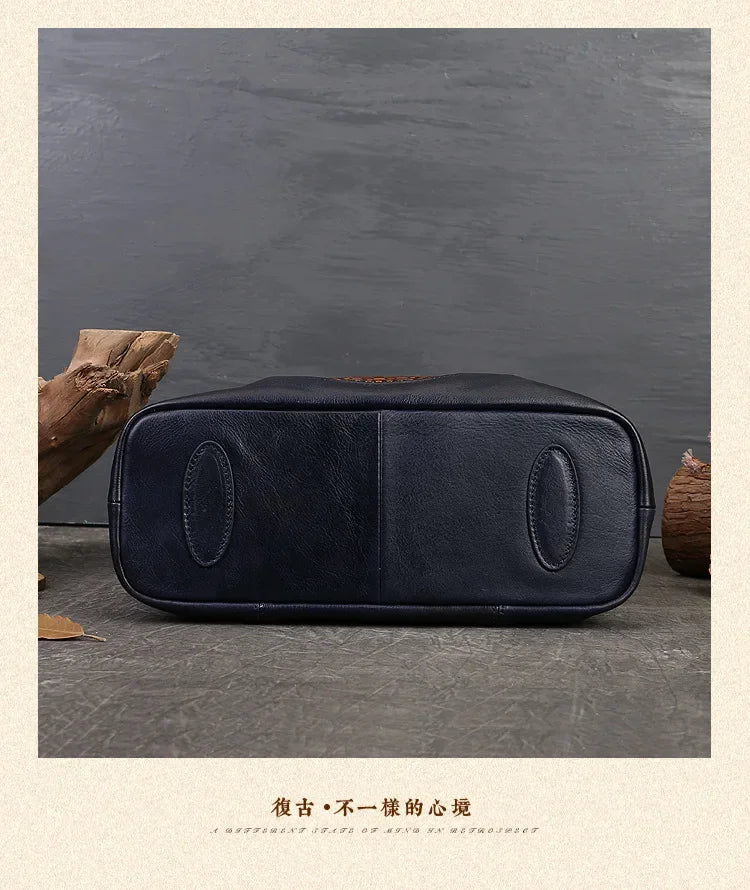 Retro Handmade Leather Handbag