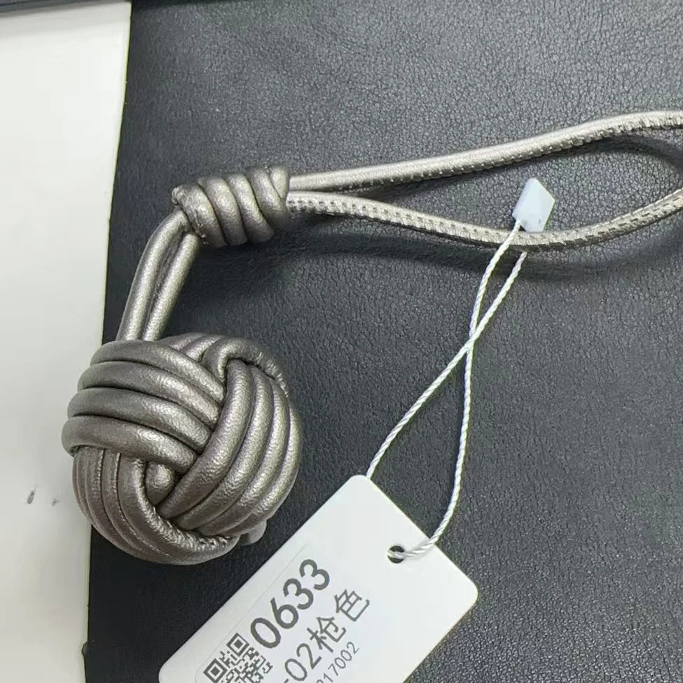 Luxury Leather Handmade Bag Weave Ball