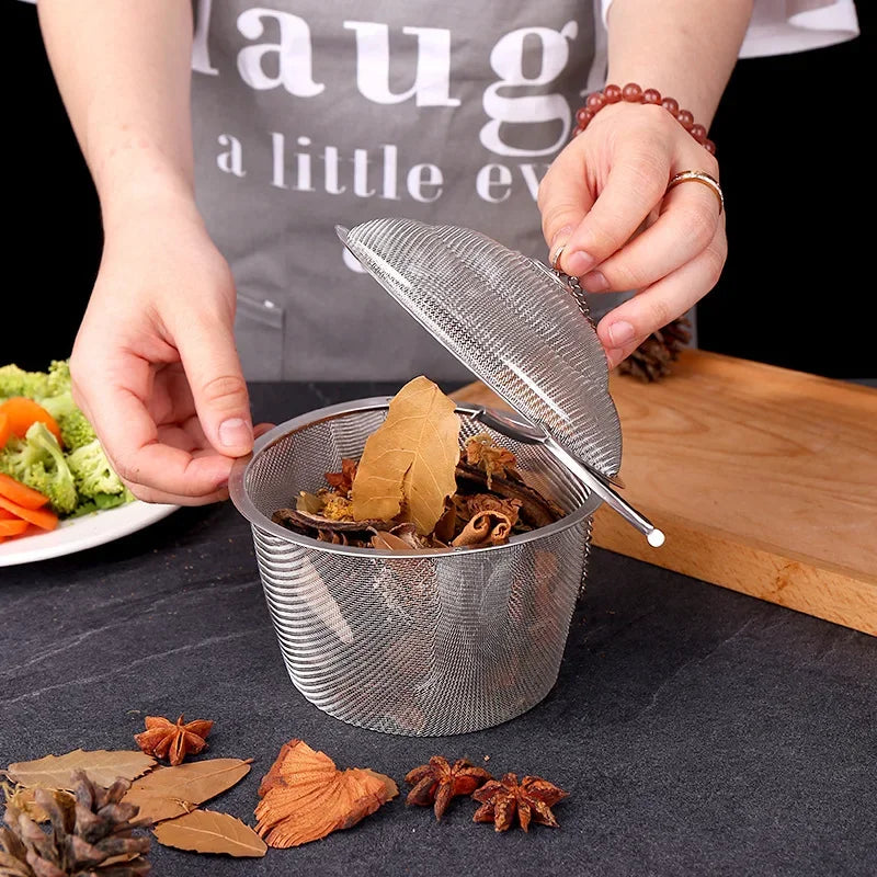 Reusable Stainless Mesh Herbal Strainer