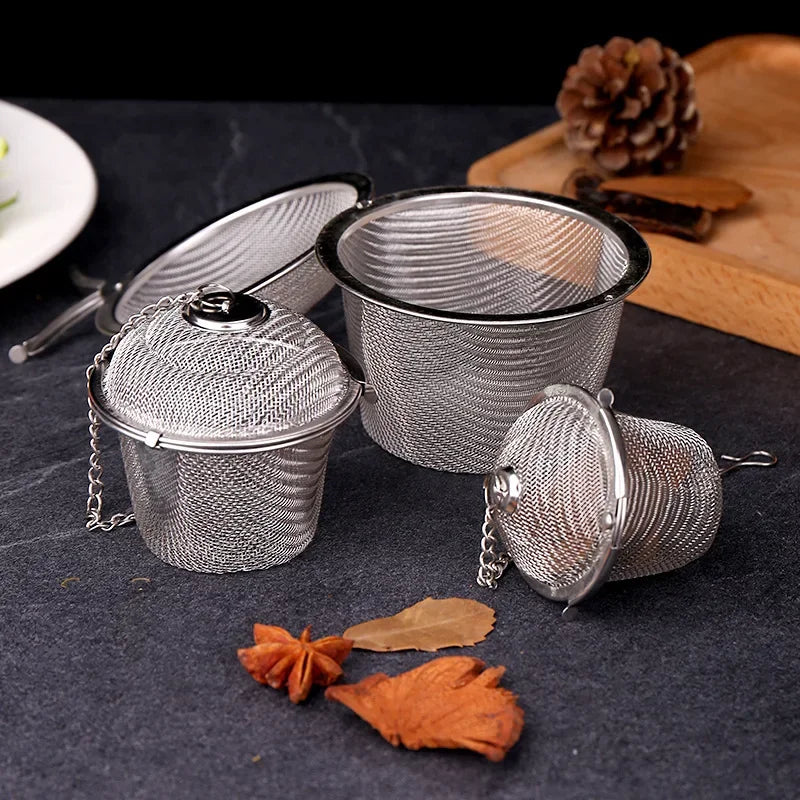 Reusable Stainless Mesh Herbal Strainer