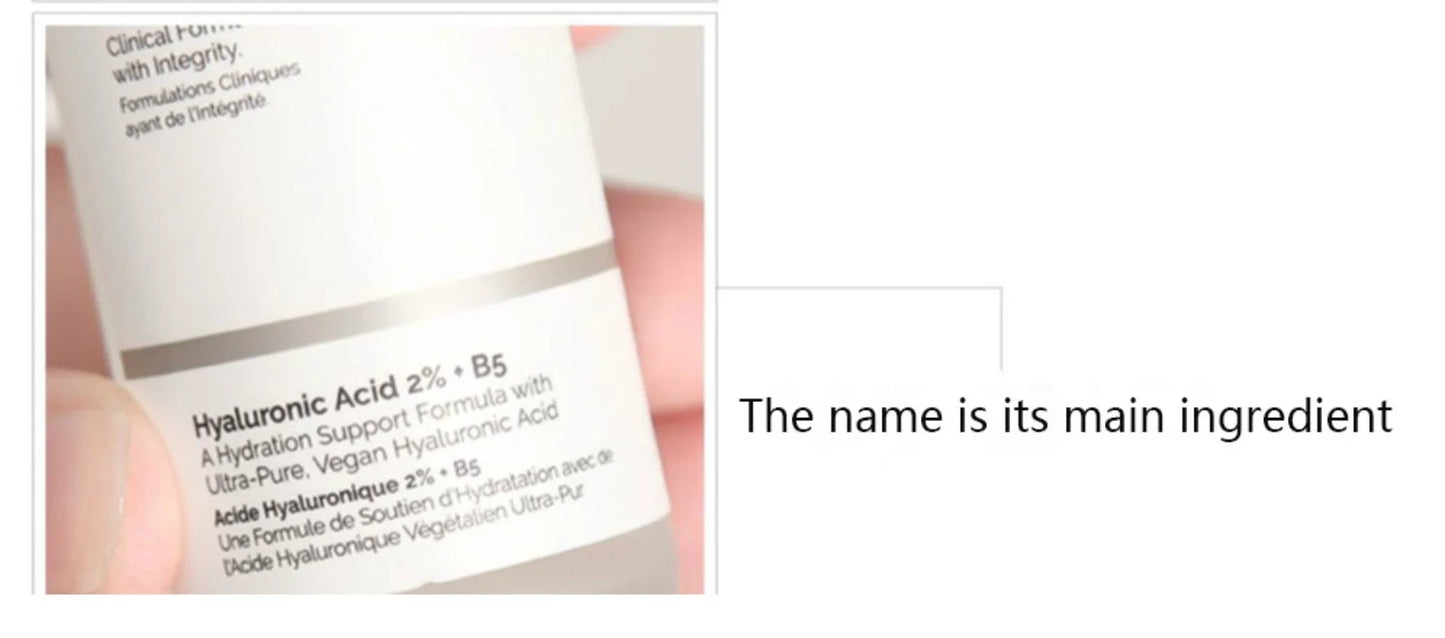 Hyaluronic Acid + B5 Skin Care Serum