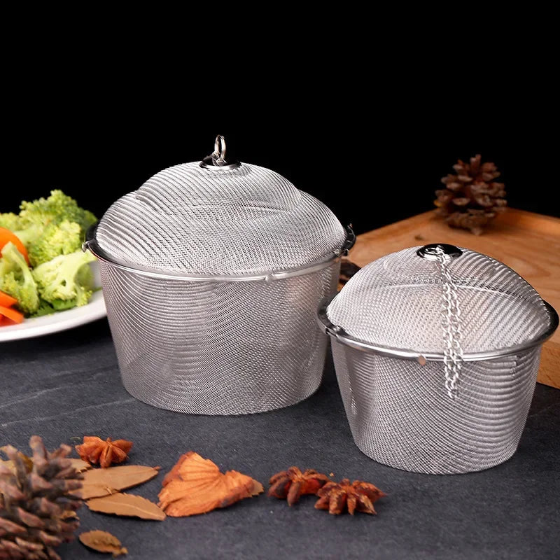 Reusable Stainless Mesh Herbal Strainer