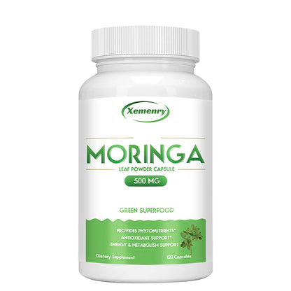 Vegan Green Superfood Moringa Capsules