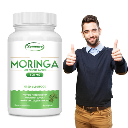 Vegan Green Superfood Moringa Capsules
