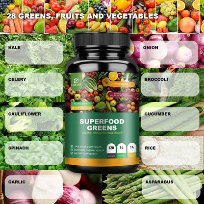 Digestive Support Energy Boost Organic Superfood