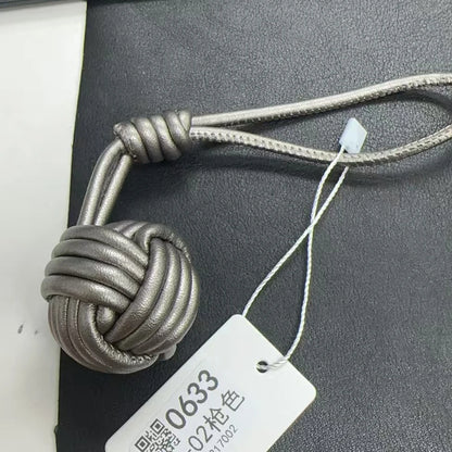 Luxury Leather Handmade Bag Weave Ball