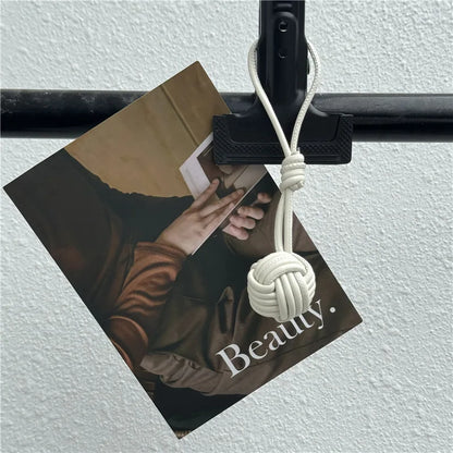 Luxury Leather Handmade Bag Weave Ball