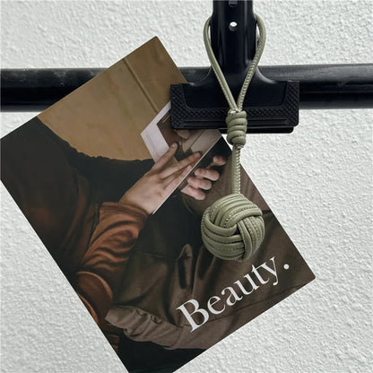 Luxury Leather Handmade Bag Weave Ball